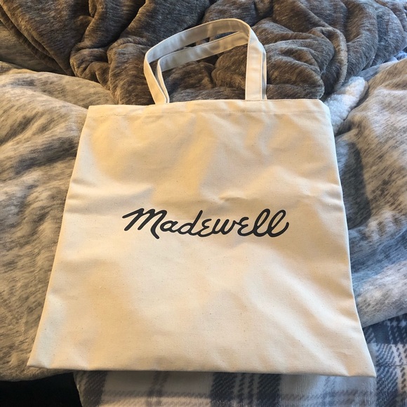 Madewell Handbags - Madewell canvas tote bag